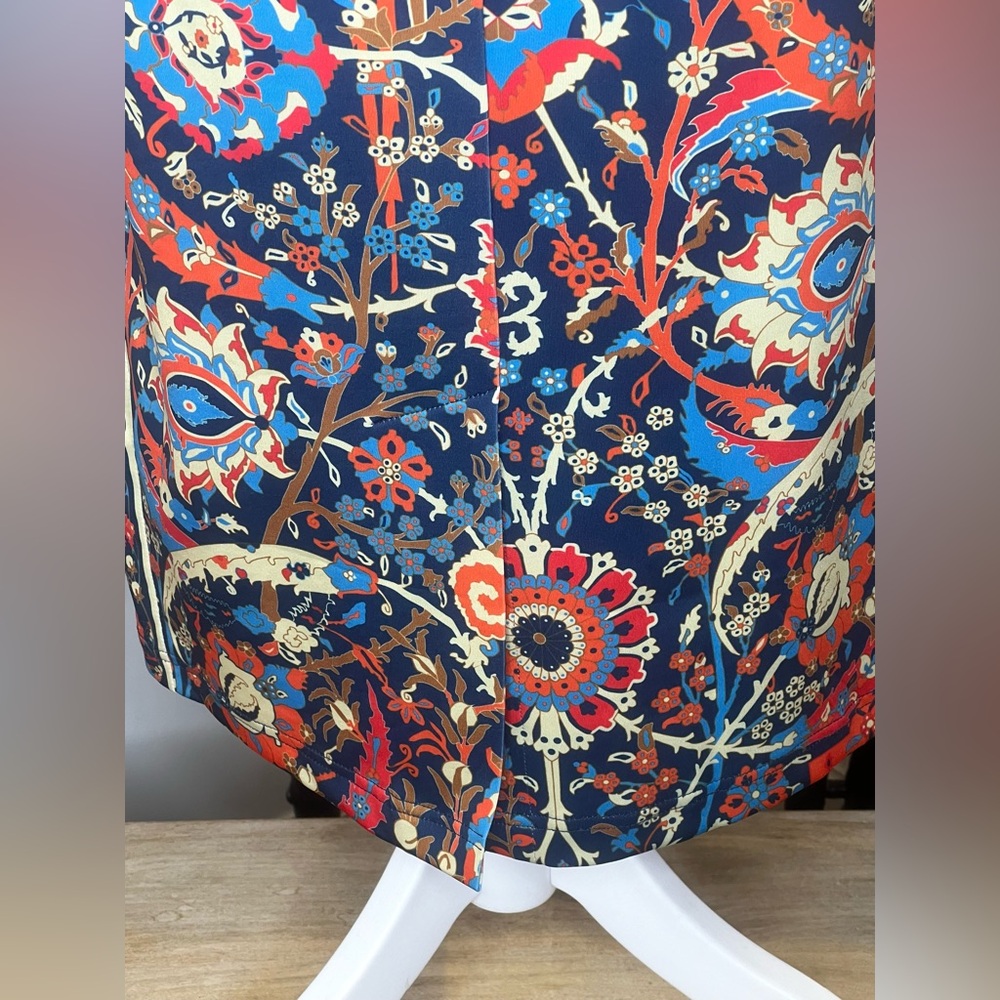 NWOT Gretchen Scott Jersey Pencil Skirt - Magic Carpet Size Large - Picture 9 of 13